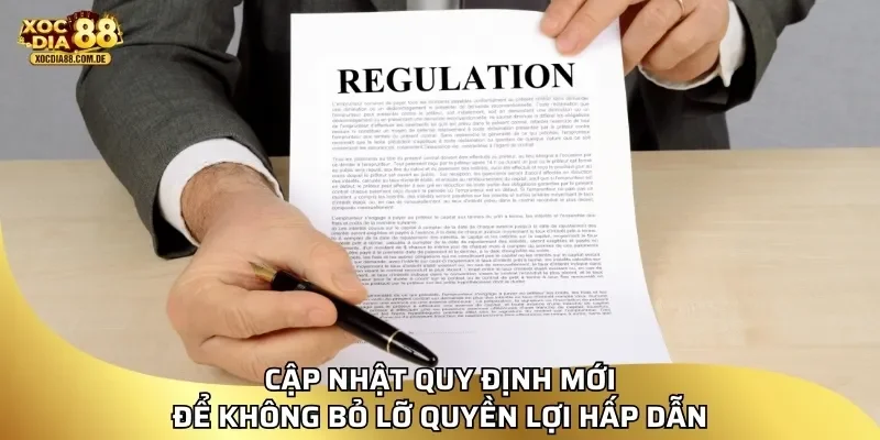 Cập nhật quy định mới để không bỏ lỡ quyền lợi hấp dẫn