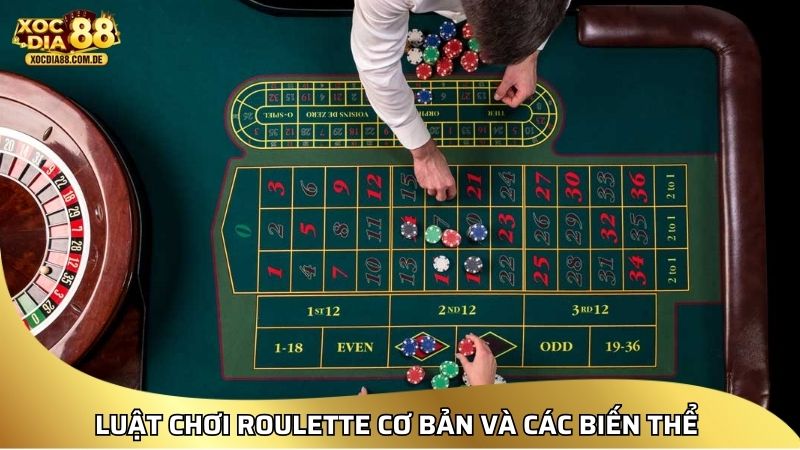 Luật chơi Roulette cơ bản và các biến thể phổ biến