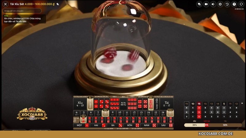 tỷ lệ trả thưởng cạnh tranh