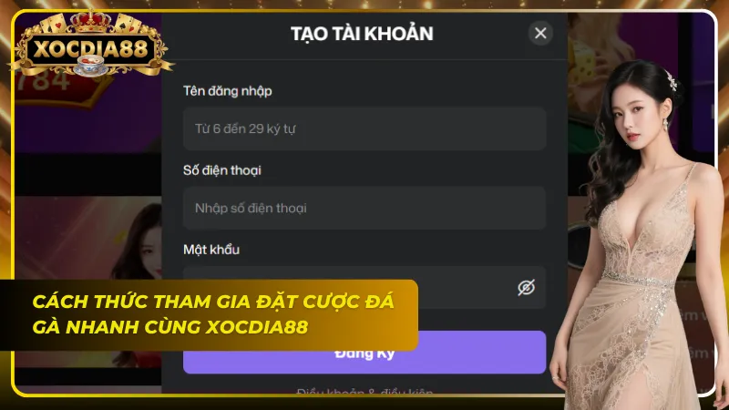 Giao diện đặt cược thông minh giúp vào kèo nhanh, gọn, lẹ